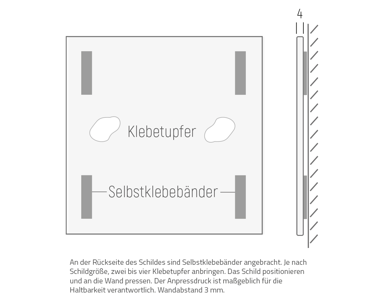 Türschild FREI/BESETZT  ALU.b1