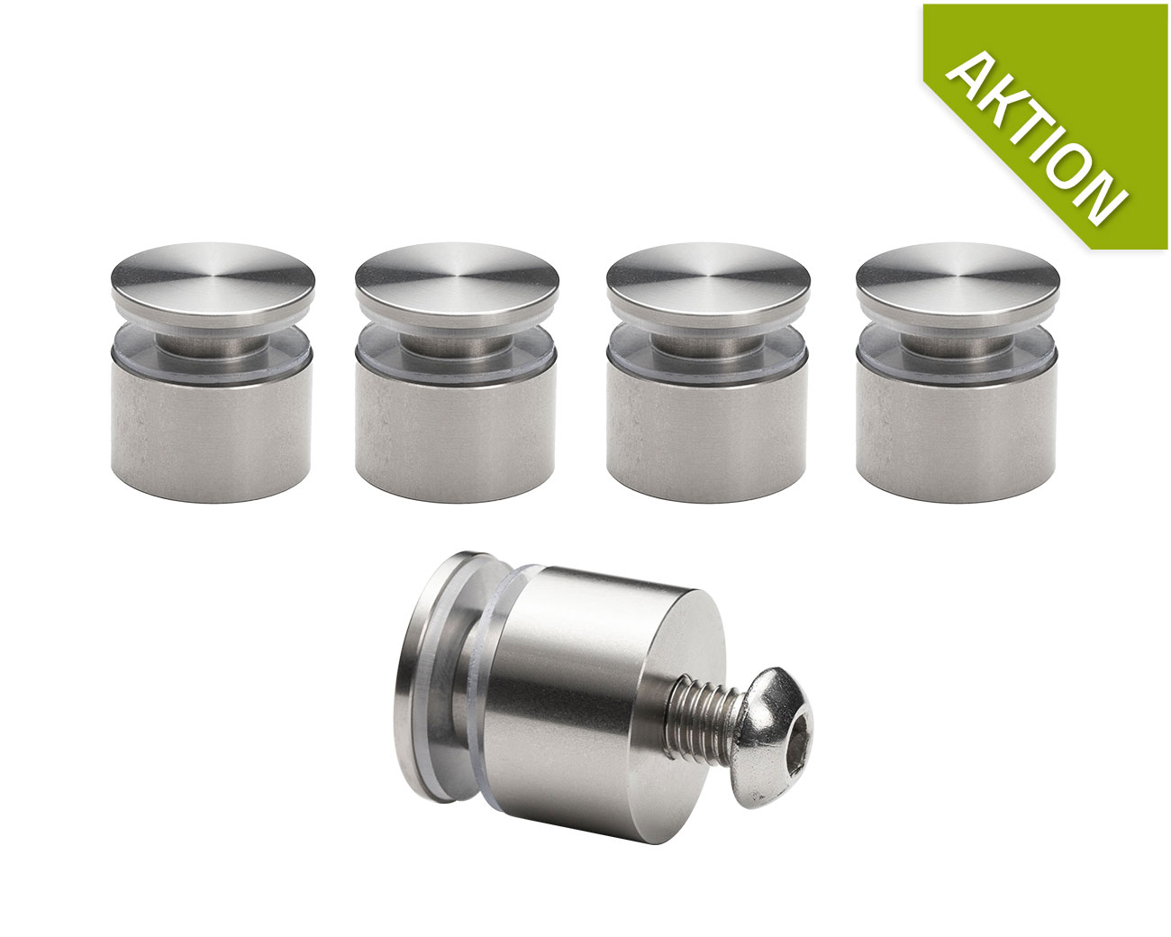 Wandhalter iNOX  li25.15 - 4 Stück - AKTION