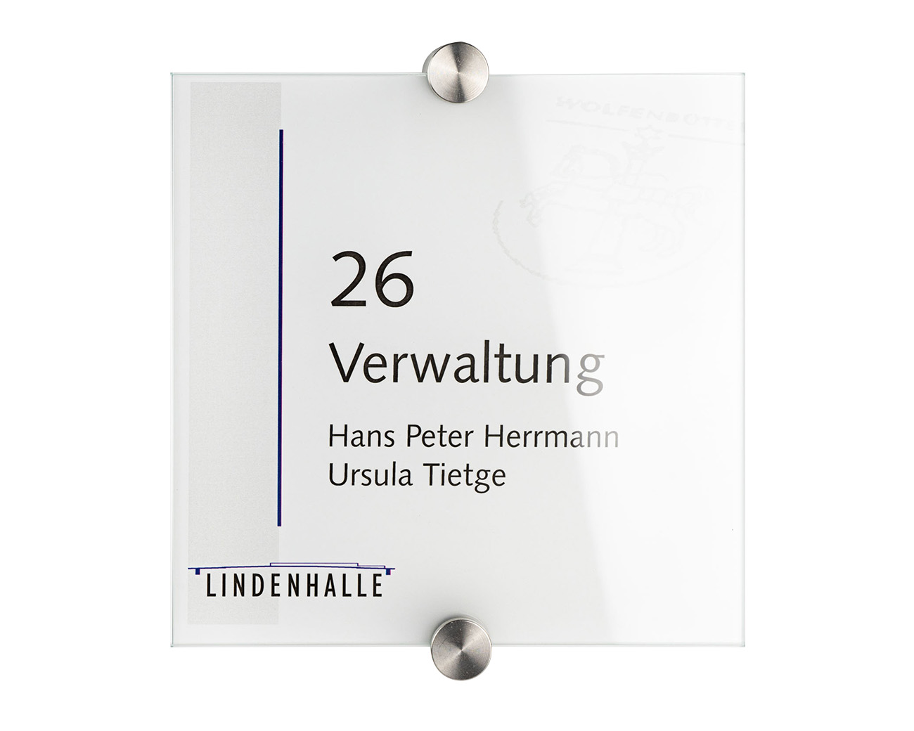 Türschild  INOXO.in