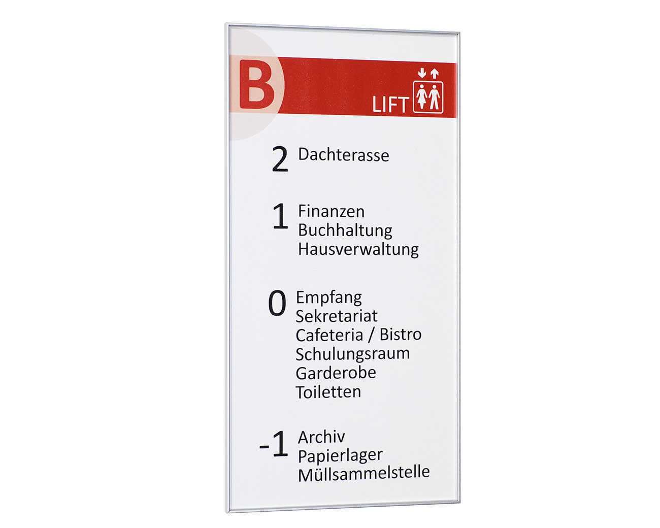 Infoschild FORMO.plex